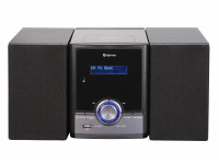Denver Sistema Som 2.0 C/ Visor LCD BT/FM/CD/AUX/USB 2x50W Denver Sistema Som 2.0 C/ Visor LCD BT/FM/CD/AUX/USB 2x50W